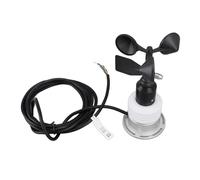 Cocoarm Capteur Météo 5 en 1 en Alliage d'aluminium ABS, Compteur Météo RS485 DC 9 à 30 V, Suit la Température du Vent, l'humidité, la Pression pour la Marine des Ports de Ferme à Effet de Serre