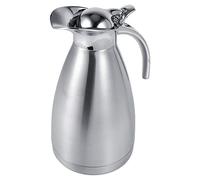 Cocoarm Carafe Thermique, Pichet Isolée Sous Vide en Acier Inoxydable, Opération à une Main, 1,5 L 2 L pour le thé au café à 'eau Chaude et Froide (1.5L)