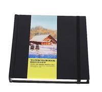 Cocoarm Carnet de Dessin Aquarelle, Papier Premium pour Techniques Humides et Sèches, Grand Format pour Projets Artistiques et Professionnels