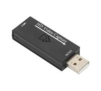 Cocoarm Carte de Vidéo, Carte de Vidéo ABS USB 2.0, Entrée 4K, Sortie 1080P, UVC UAC Plug and Play pour l'enregistrement en Streaming en Direct, l'enseignement des Jeux sur OS X