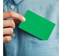 Cocoarm Cartes de Visite en Alliage en Aluminium Cartes de Noms élégantes Métalliques Professionnelles 50pcs Résistants à la Rouille Légers avec variété de Couleurs pour les Options de Rouge en or