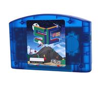 Cocoarm Cartouche Flash Open Source Cartouche de Lecteur de Jeu ABS avec Carte 32 Go Type C 64DD Prise en Charge de la Sauvegarde Automatique, Chargement Rapide pour les Joueurs N64 et les (bleu