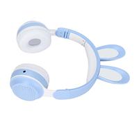Cocoarm Casque Bluetooth 5.0 à Oreilles de Lapin pour Enfants, Lumière | Casque sans fil supra-auriculaire pour 3 ans et plus, haut-parleur 40 mm, batterie 12 heures, pliable, réglable, pour