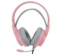 Cocoarm Casque de Jeu USB Filaire H200 Rose, Son Surround 7.1 pour PC Gamer | Son Surround 7.1 immersif, Micro anti-bruit flexible, Arceau rembourré ajustable, Contrôle du volume intégré