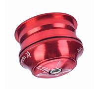 Cocoarm Casque de Vélo en Alliage en Alliage en Aluminium Bicycle de Vélo de de Cycle Capuche Capuche Poussière Prévention de l'eau Anti-Rupture avec Usinage Fin pour Tube de Tête de 44 Mm 28,6 Mm