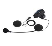 Cocoarm Casque Moto Bluetooth, Kit Oreillette Moto avec Mains Libres et Autonomie de 15 Heures pour Motards