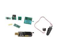 Cocoarm CH341A Programmer EEPROM Flash, Graveur de Puce BIOS Série 24 25 avec Pince de Test Adaptateur 1.8V pour Réparation Carte Mère TV LCD