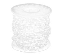 Cocoarm Chaîne de Perles pour Store Vertical, Fer Blanc et Matériau POM, Fonctionne en Douceur pour les Stores à Enroulement, 32,8 Pieds pour la Décoration de la Maison et les Intérieurs Modernes