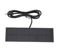 Cocoarm Chargeur de Panneau Solaire 1 W, Cellules Solaires Polycristallines Efficaces avec Conception étanche et Résistante au Soleil, pour Smartphones, Batteries Externes, Lampes LED,