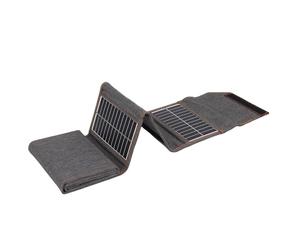 Cocoarm Chargeur de Panneau Solaire Pliable de Panneau Solaire Portable 16W avec Sortie USB Silicium Monocristallin Conversion de 22 pour Cent 8 Fois pour le Camping Randonnée Voyage d'urgence