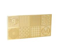 Cocoarm Charmantes Boissons Signature, Imprimante à Glaçons en Cuivre Moderne, Améliorez Vos Boissons, Créez des Glaçons Haut de Gamme, Rehaussez Vos Cocktails, pour une Fête au Bar Facile à