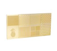 Cocoarm Charmantes Boissons Signature, Imprimante à Glaçons en Cuivre Moderne, Améliorez Vos Boissons, Créez des Glaçons Haut de Gamme, Rehaussez Vos Cocktails, pour une Fête au Bar Facile à