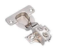 Cocoarm Charnière de Porte en Acier laminé à Froid, Couverture Complète à 95 Degrés, 95 X 65 Mm, pour Armoires Américaines et Placards sans Cadre, Installation Facile pour Portes de Tiroirs, Armoires,
