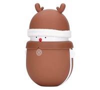 Cocoarm Chauffe-Mains Rechargeable, Chauffe-Mains électrique ABS 6000 MAh avec 2 Réglages de Chaleur 117 à 126 F et 131 à 140 F, Indicateur LED pour Les Trajets Quotidiens en Hiver, Utilisation en