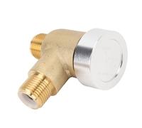 Cocoarm Clapet Anti-Retour pour Camping-Car, Construction en Laiton, Empêche Le Reflux et Le Siphonage, Idéal pour Les Camping-Cars et Les Remorques, y Compris Les Modèles Forest River et Keystone