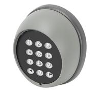 Cocoarm Clavier de Porte Coulissante sans Fil, Clavier d'entrée de Code Numérique en Plastique, Boîtier Résistant aux Intempéries 85x75x35mm, CR2032 intégré pour Ouvre-porte Automatique, Usage