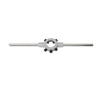 Cocoarm Clé à Molette Ronde Réglable en Acier allié 25 X 9 Mm avec Poignée Moletée Amovible pour la Réparation Manuelle du Filetage d'alésoir et l'utilisation en Atelier
