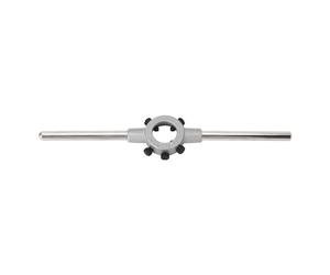 Cocoarm Clé à Molette Ronde Réglable en Acier allié 25 X 9 Mm avec Poignée Moletée Amovible pour la Réparation Manuelle du Filetage d'alésoir et l'utilisation en Atelier