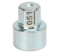 Cocoarm Clé de Blocage de Roue Anti-vol Enlève-boulon de Roue Outil de Dépose D'écrou Antivol pour 1 3 5 6 7 Series X1 X2 X3 X4 X5 X6 Z4 (051)