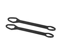 Cocoarm Clé Universelle, Paquet de 2 Clés Universelles Réglables en Acier allié 8-22 Mm, Conception à Serrage Automatique à Double extrémité, Longueur de 260 Mm pour la Réparation Automatique de (H