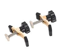 Cocoarm CNC Aluminium ALLIAG GARDE PRINCES PRINCES PRESSÉES DE LONGEMENTS PRESSETS POUR LA MACHINE DE GRAVAGE, 2PCS T PRINCIPE DE Suivi T POUR le Traitement du Bois et le Traitement des Métaux