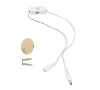 Cocoarm Commutateur de Détection de Mouvement PIR, Mini Capteur de Mouvement Infrarouge ABS DC 5 à 24 V, Détection à 120 Degrés, Portée de 5 à 8 M, Délai de 15 Secondes pour l'éclairage LED de