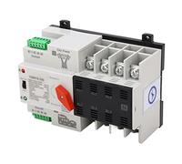 Cocoarm Commutateur de Transfert Automatique Matériel PC Commutateur de Transfert Automatique à Double Puissance 4P 400V AC Fonctionnement Manuel pour les Hôpitaux, les Banques et les Bâtiments (40A)
