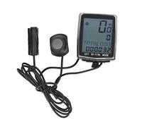 Cocoarm Compteur de Vélo Filaire avec Corps en ABS et écran rétroéclairé, 24 Fonctions, Compteur de Vitesse étanche pour Les Cyclistes sur Route et en Montagne