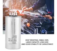 Cocoarm Condensateur de Fonctionnement du Moteur CBB65A-1, Polypropylène métallisé, Haute Performance, 30uF 450V AC pour Climatiseurs et Réfrigérateurs