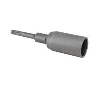 Cocoarm Conducteur de Tige de Sol pour Perceuse à Marteau, Conducteur de Post en Acier forgé pour une Installation de Mise à la Terre Efficace avec compatibilité SDS Plus (30 mm)