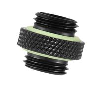 Cocoarm Connecteur Adaptateur de Raccord fileté G1/4, Adaptateur de Refroidissement par Eau Long et Court avec Anneau en Métal épaississant intégré de Type O pour Système de Refroidissement par Eau