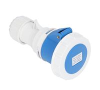 Cocoarm Connecteur Industriel Prise Industrielle en Laiton et Nylon 3 Broches 2P Plus E 32A AC 220 à 240V IP67 Prise étanche pour Aéroports, Quais, Chemins de Fer, Centrales électriques, Utilisation