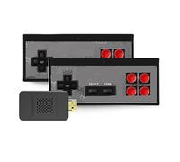 Cocoarm Console de Jeux Rétro, 1700 Jeux Intégrés, Double Joueurs (HD) | Contrôleurs sans fil de 8 mètres, lien haute définition, bibliothèque de téléchargement et de suppression pour jouer en