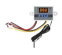 Cocoarm Contrôleur de Température électronique Module de Thermostat Numérique ABS 24 V 240 W avec Affichage LED Sonde 14 à 230 F 0,1 C Précision pour la Fermentation d'aquarium de Réfrigérateur
