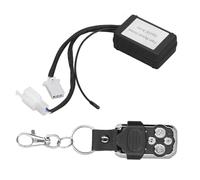 Cocoarm Contrôleur Stroboscopique de Flash Module Stroboscopique de Flash ABS 9 à 24 V 6 Modes de Clignotement Télécommande à 3 Contacts pour Voitures Motos Vélos électriques et Véhicules à Moteur