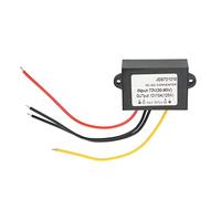 Cocoarm Convertisseur IP67 Convertisseur DC vers DC étanche 72 V à 12 V 10 A 120 W Boîtier PP en Pot en Résine époxy 96% d'efficacité pour Utilisation de Moteur de Télécommunication de Barre LED de