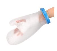 Cocoarm Couvercle de Bain Bleu étanche pour le Manchon de Bras de Protection Adulte Protecteur coulé pour le Poignet 36 Cm (palmier)