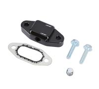 Cocoarm Couvercle de Dérivation de Refroidisseur D' de Remplacement pour Moteurs LS Série LS Gen III IV, Petit Bloc de Carter D' avec 2 Ports NPT de 1/8 Pouces, Plaque de Blocage en