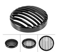 Cocoarm Couvercle de Grille de Phare en Aluminium Noir de 5 3/4 Pouces, Facile à Installer, Compatible avec XL883 et 2004-2014, Conception Durable Améliorant le Style