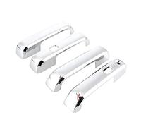 Cocoarm Couvercle de Poignée de Porte Extérieure, Garniture Chromée ABS, Mise à Niveau élégante pour 15-20 LHD, Empêche les Rayures et la Poussière, Installation Facile par Collage