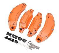 Cocoarm Couvercles d'étrier de Voiture, Protecteur d'étrier de Frein en Alliage 'Aluminium, Design élégant pour Roues Modèle 3 18 Pouces 19 Pouces (Orange)