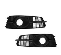 Cocoarm Couverture de Calandre de Phare Antibrouillard, Cadre Noir Brillant pour S6 C7 4G 2016 à 2018, Améliore Le Style du Véhicule avec Un Design Unique, Installation Facile et Non Destructive
