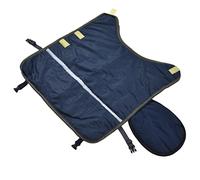 Cocoarm Couverture pour Mollet Imperméable en Tissu Oxford 99 X 79 Cm, Double Boutonnage, Vêtements Chauds pour Nouveau-nés à la Ferme, Ajustement Doux, Boucle Arrière de Jambe, Utilisation par