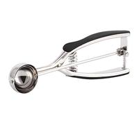 Cocoarm Cuillère à Crème Glacée Cuillère à Crème Glacée en Acier Inoxydable 304 Baller à Melon Poignée à Ressort Polie Miroir Dégagement Facile pour Biscuits aux Fruits Sorbet Boulettes de Viande