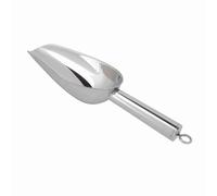 Cocoarm Cuillère à Glace en Acier Inoxydable, Cuillère à Nourriture Polyvalente de 8 Oz pour Grains de café, Farine, Sucre, Poignée Ergonomique et Vernis Miroir, Utilisation dans la Cuisine (8 onces)