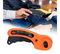 Cocoarm Cutter Rotatif, Lame en Acier Rapide, Lame de Rechange de 45 Mm pour Quilters, Couture, Patchwork, Cuir, Plastique, Coupe de Tissu avec un Minimum d'émoussement