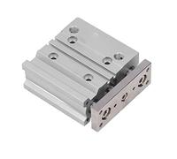 Cocoarm Cylindre Pneumatique Pneumatique à Double Action en Alliage d'aluminium, Alésage de 20 Mm, Course de 40 Mm, PT1 8 3, Guide de Tige pour équipement d'automatisation, Utilisation de Contrôle