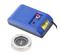 Cocoarm Démagnétiseur de Montre, Démagnétiseur de Montre Professionnel, Ensemble de Boussole D'outils de Démagnétisation électrique pour Démagnétiseur de Réparation de Montre (Prise UE