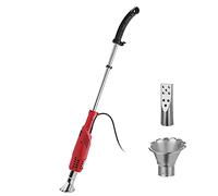 Cocoarm Désherbeur Électrique 2 en 1, 2000 W, Brûleur d'Air, 220 V UE, Rouge