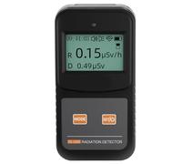 Cocoarm Détecteur de Rayonnement Compteur Geiger ABS 0,1 μSv H à 10 MSv H avec Alarme de Mémoire Intégrée et Alimentation USB pour la d'urgence de l'inspection de la Maison en Laboratoire